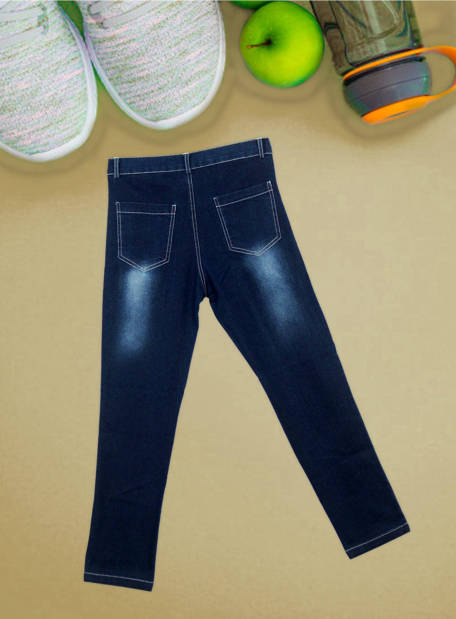Me My Pack of 1 Boys 100% Cotton Jeans ( Blue ) - Image 2