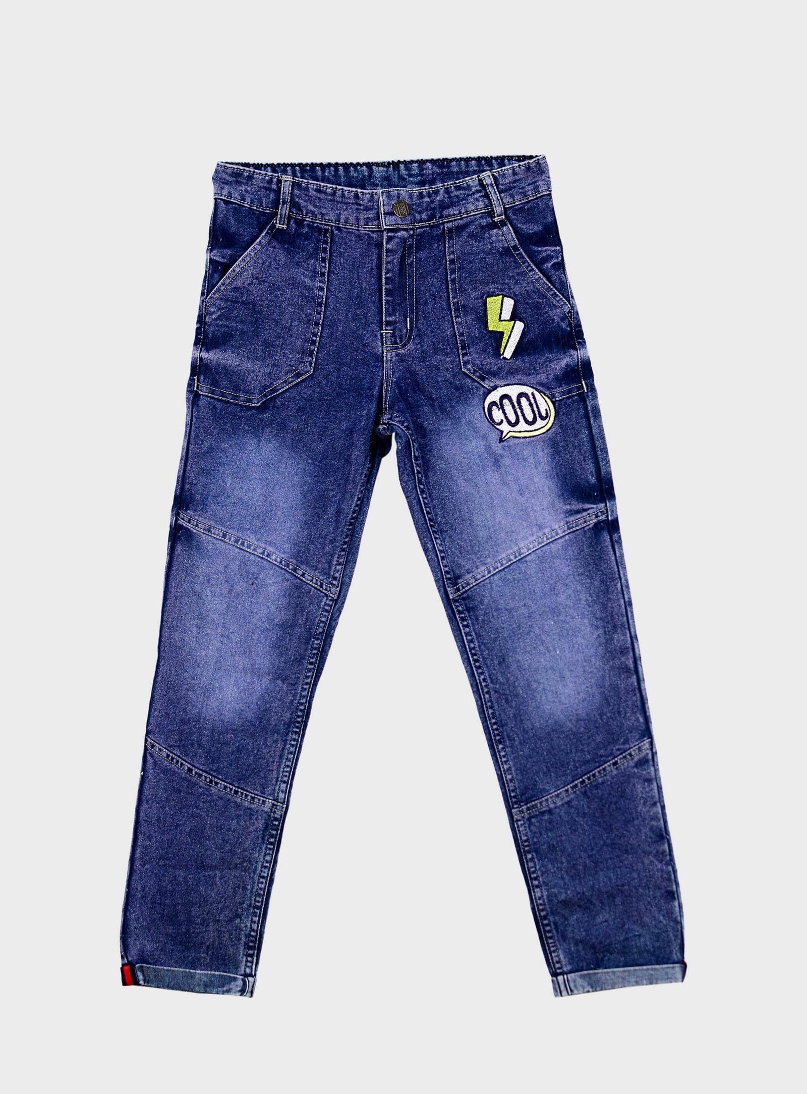 Me My Pack of 1 Boys 100% Cotton Jeans ( Blue )