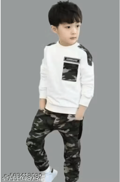 Misha Pack of 1 Baby Boys 100% Cotton Tracksuit ( Multicolor 1 ) - Image 5
