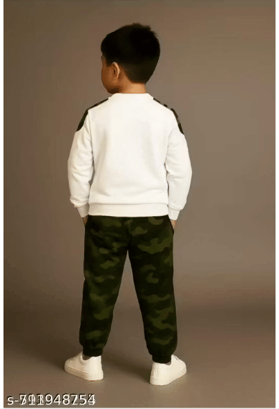 Misha Pack of 1 Baby Boys 100% Cotton Tracksuit ( Multicolor 1 ) - Image 6