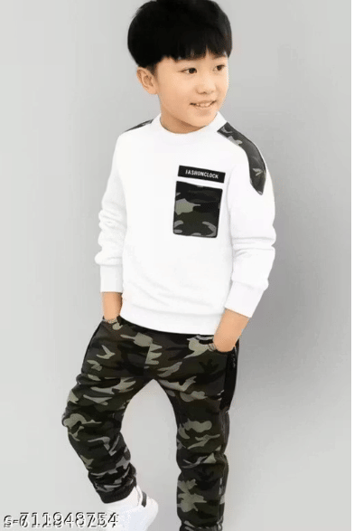 Misha Pack of 1 Baby Boys 100% Cotton Tracksuit ( Multicolor 1 ) - Image 7