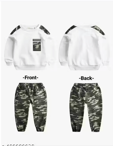 Misha Pack of 1 Baby Boys 100% Cotton Tracksuit ( Multicolor 1 ) - Image 9