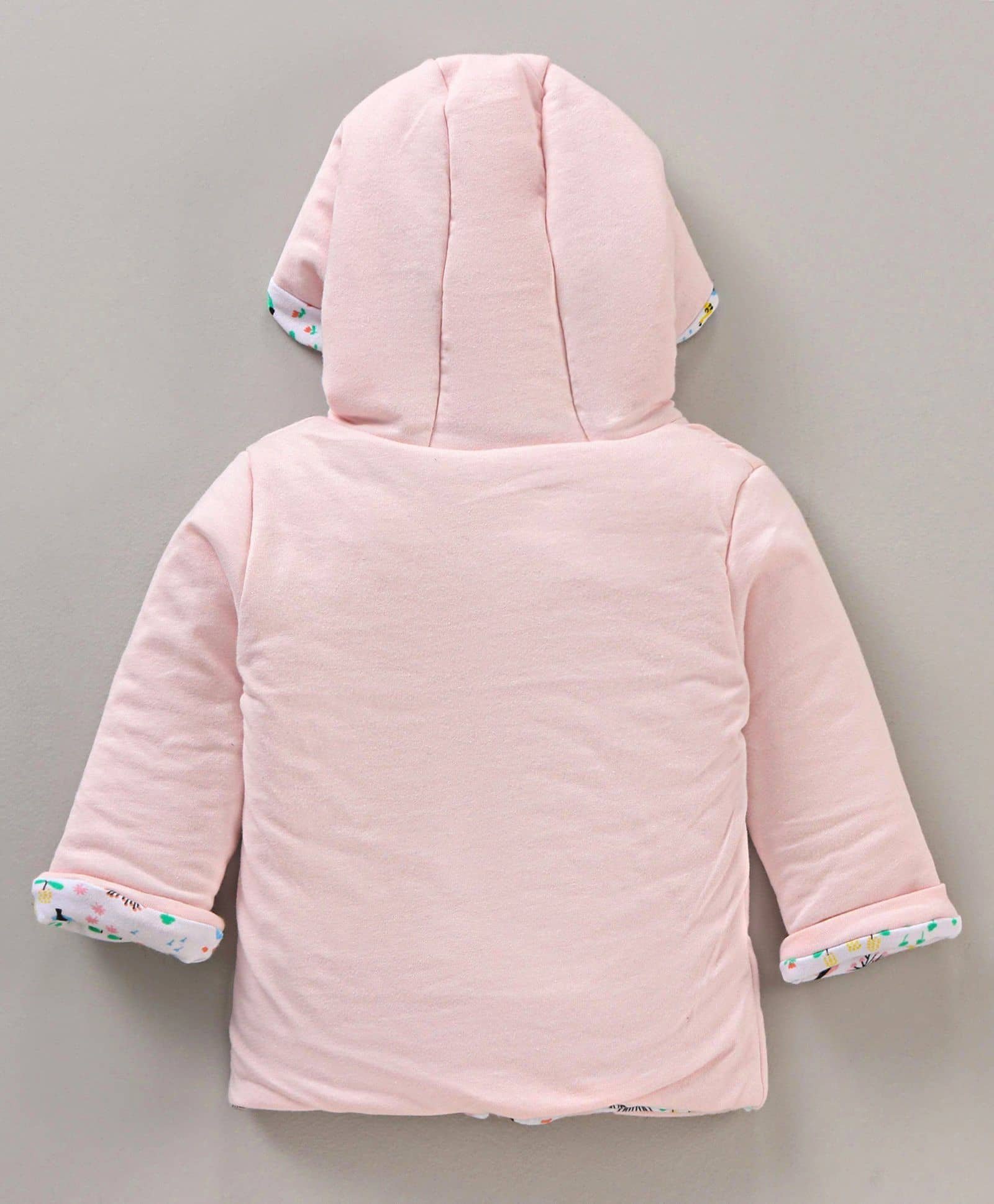 Modern Mama Baby Boys Cotton Blend Down Jacket ( Pink , Pack of 1 ) - Image 2