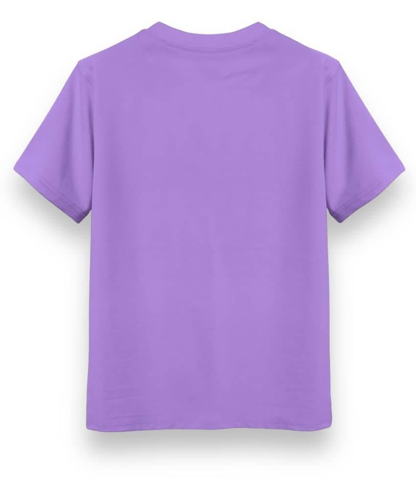 Pack of 1 Boys Cotton Blend T-Shirt ( Purple ) - Image 2