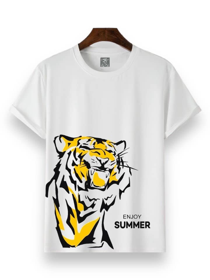 Pack of 1 Boys Cotton Blend Polo T-Shirt ( White )