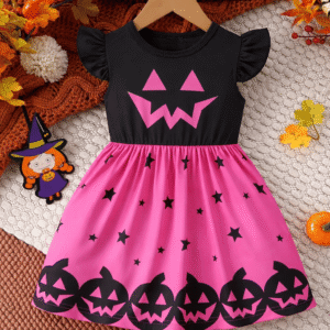 Cotton Frock For Baby Girls ( Pack of 1 , Pink )