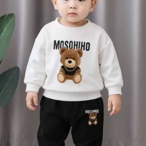 New Generation Pack of 1 Unisex Cotton Blend T-Shirt & Pants Set ( Multicolor 11 )