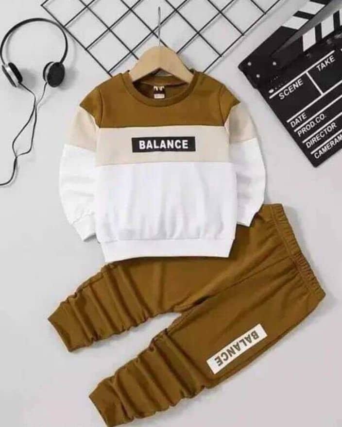 New Generation Pack of 1 Unisex Cotton Blend T-Shirt & Pants Set ( Multicolor )