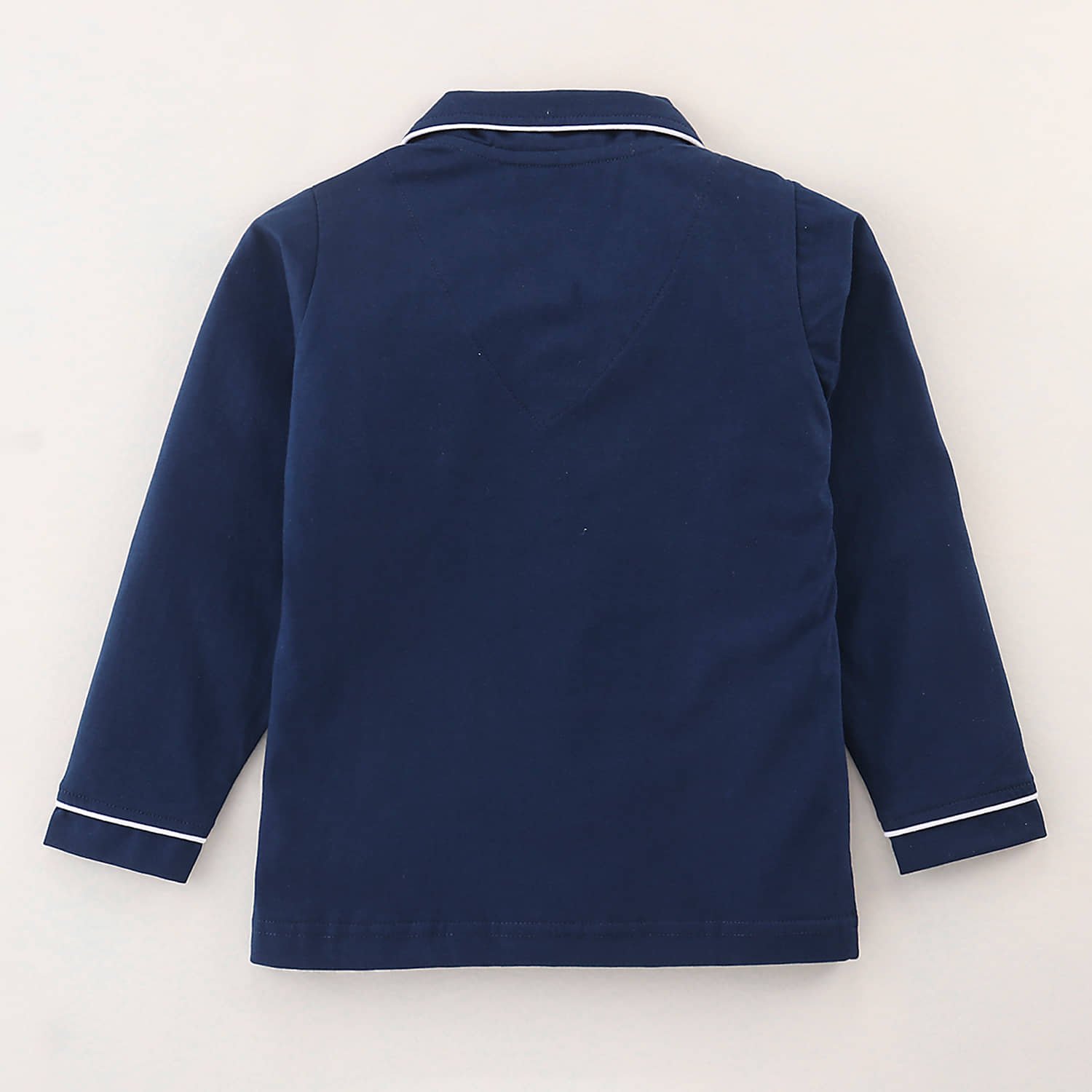 Nite Flite Pack of 1 Boys 100% Cotton Nightsuit Set ( Blue ) - Image 3