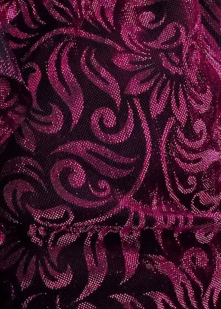 Lycra Ready To Wear Saree For Baby Girls ( Pink , Pack of 1 ) - Image 3