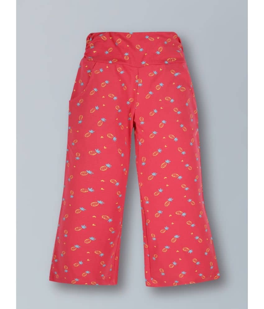 Pack of 2 Girls Cotton Palazzo ( Navy ) - Image 4