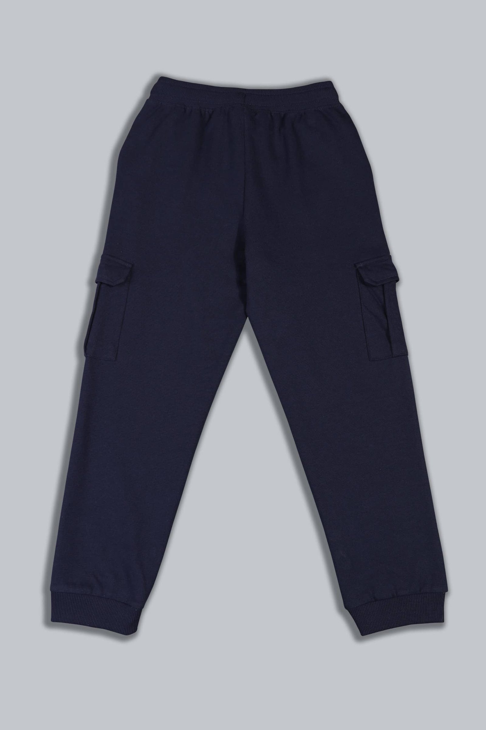 Pack of 1 Boys Cotton Cargos ( Navy ) - Image 2