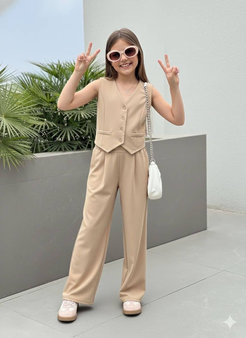 Paghdal Brothers Baby Girls Occasion - Character Costume ( Beige ) - Image 4