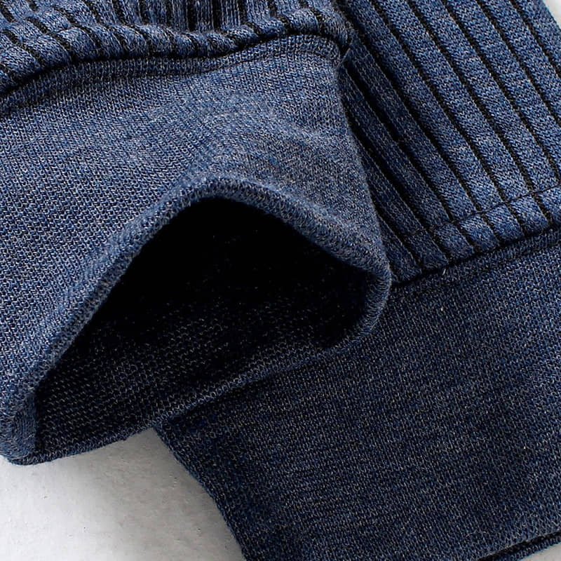 Paryag Pack of 1 Baby Boys Woollen Thermal Sets ( Blue ) - Image 6