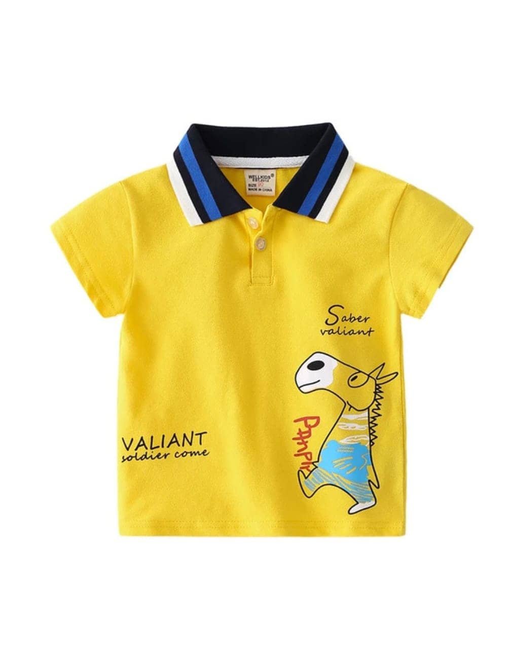 Pink Angel Pack of 2 Boys & Girls Cotton Polo T-Shirt ( Multicolor2 ) - Image 2