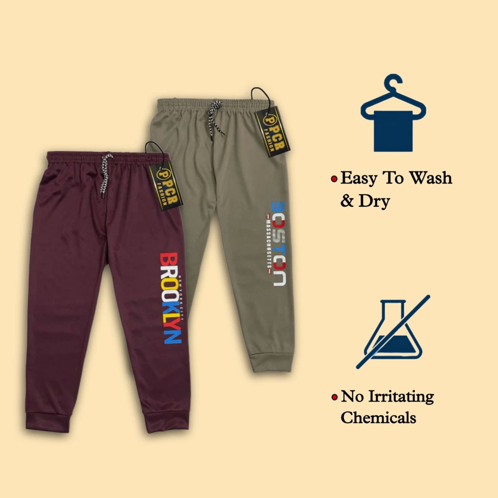 Prashant Associate Pack of 5 Boys Polyester Pyjama ( Multicolor ) - Image 4