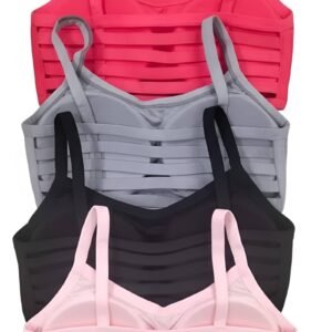 Pack of 4 Cotton Bralette For Girls