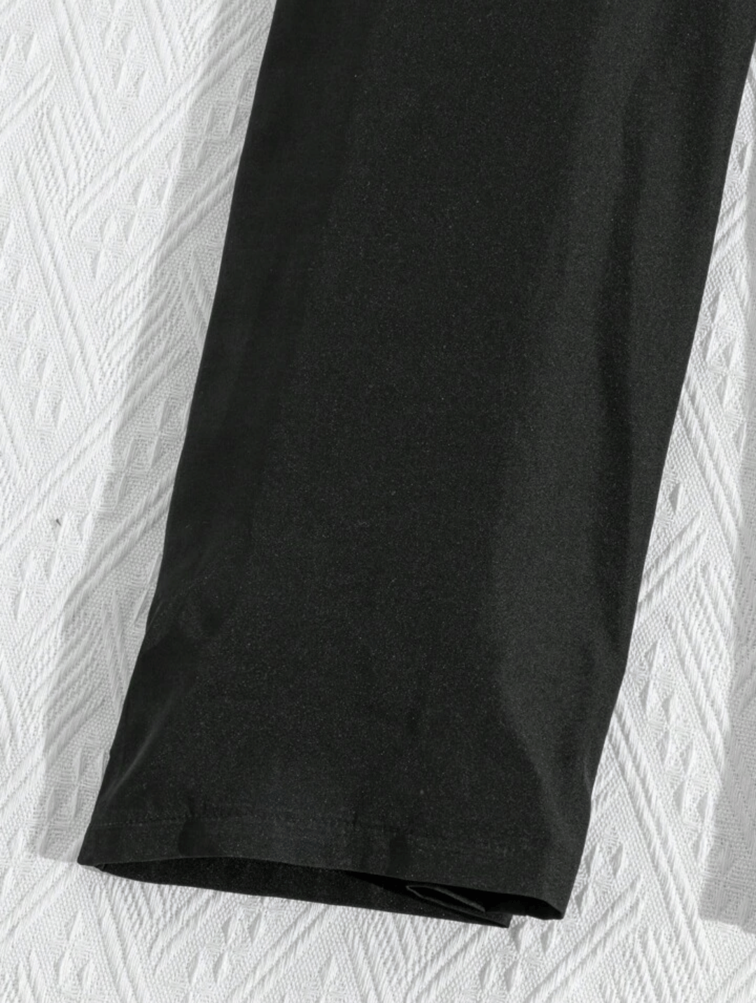 Fashion Girls Cotton Blend T-shirt & Pants Set ( Black , Pack of 1 ) - Image 4