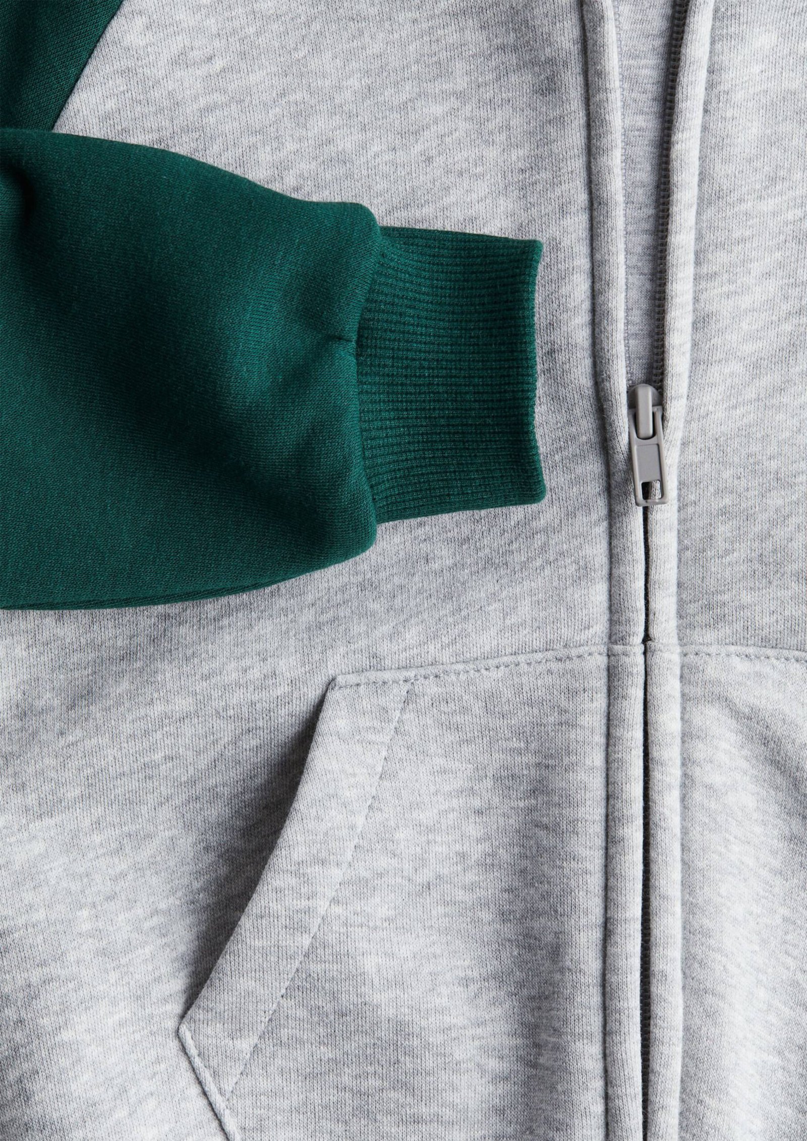 Pack of 1 Boys Cotton Blend Sweatshirt ( Olive Green ) - Image 3