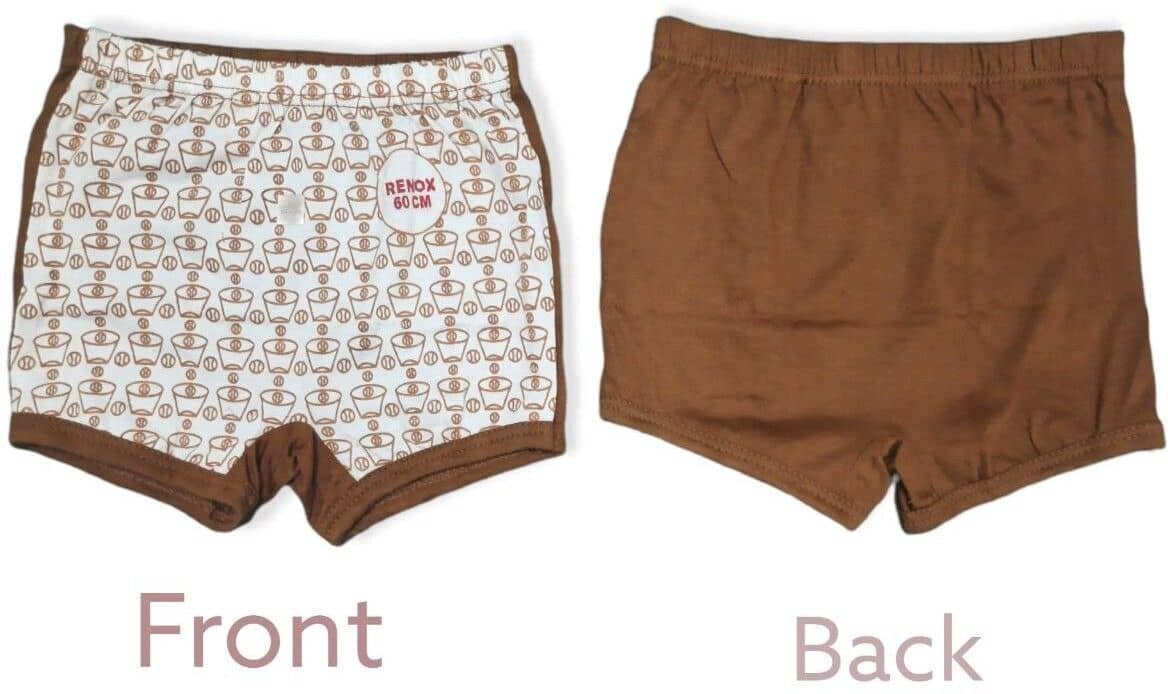 Renox Pack of 10 Boys Cotton Trunks ( Multicolor 10 ) - Image 2