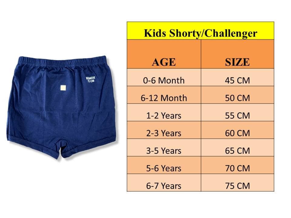Renox Pack of 10 Boys Cotton Trunks ( Multicolor 10 ) - Image 4