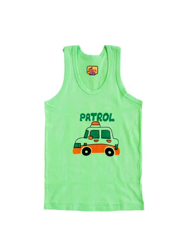 Renox Pack of 8 Boys Cotton Vest ( Multicolor ) - Image 6