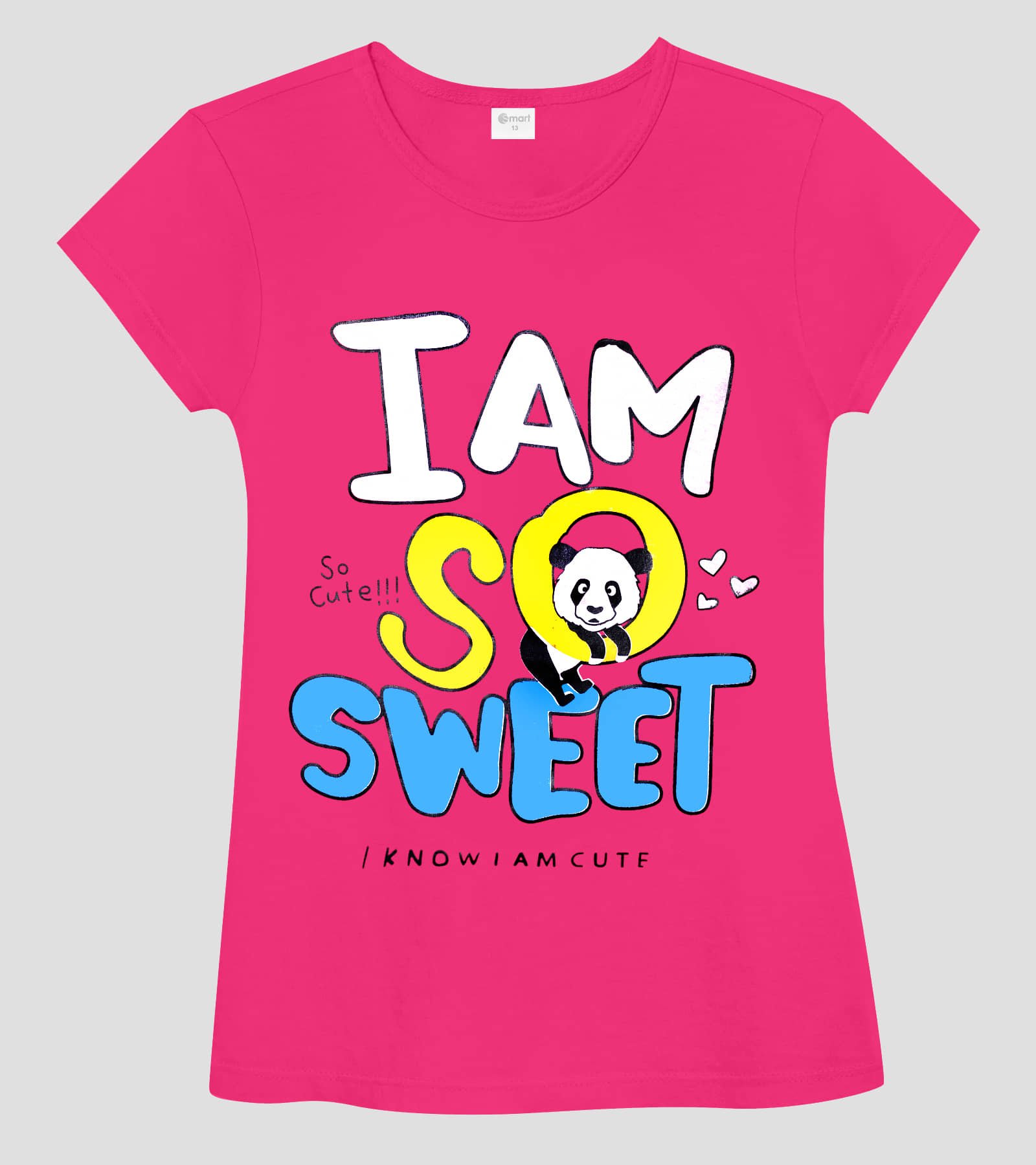 Pack of 5 Baby Girls Cotton T-Shirt ( Multicolor ) - Image 3