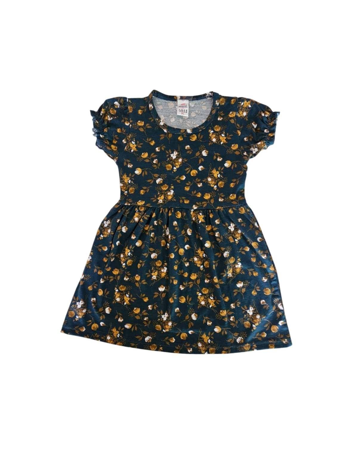 Cotton Frock For Girls ( Pack of 3 , Multicolor ) - Image 3