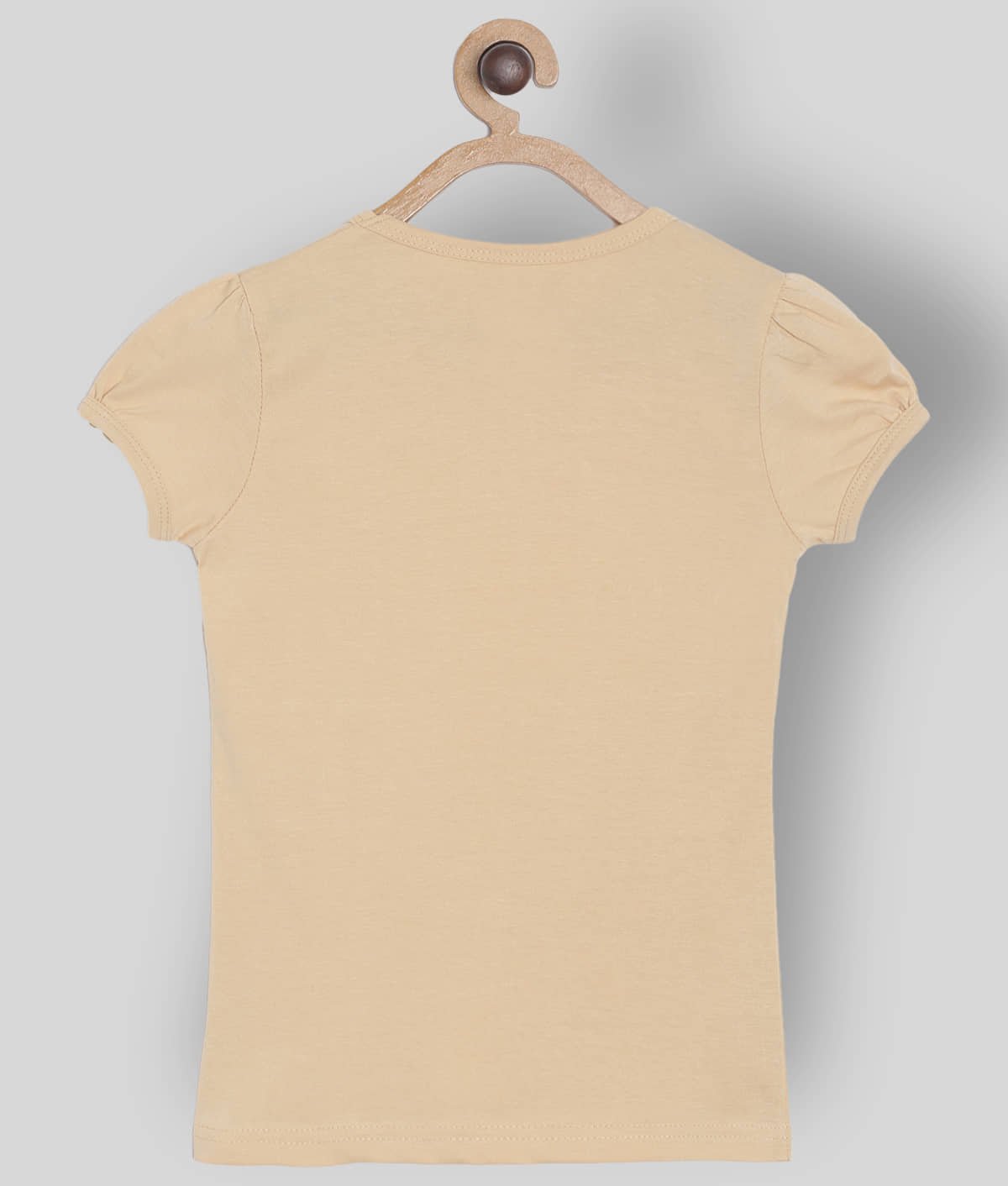 Sinimini Pack of 2 Girls 100% Cotton Combos ( Beige ) - Image 4
