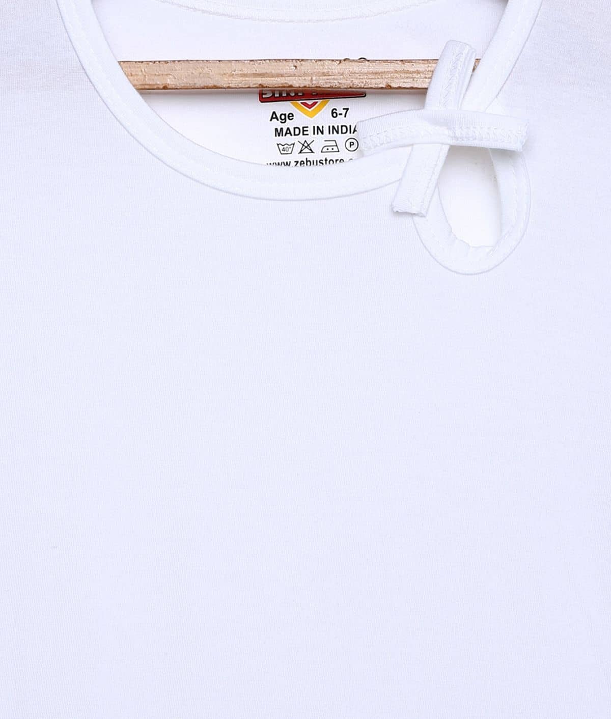 Sinimini Pack of 2 Girls 100% Cotton Combos ( Beige ) - Image 8