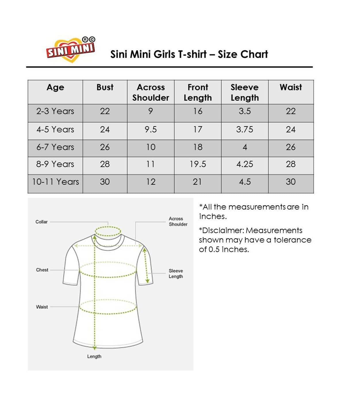 Sinimini Pack of 2 Girls 100% Cotton Combos ( Beige ) - Image 9