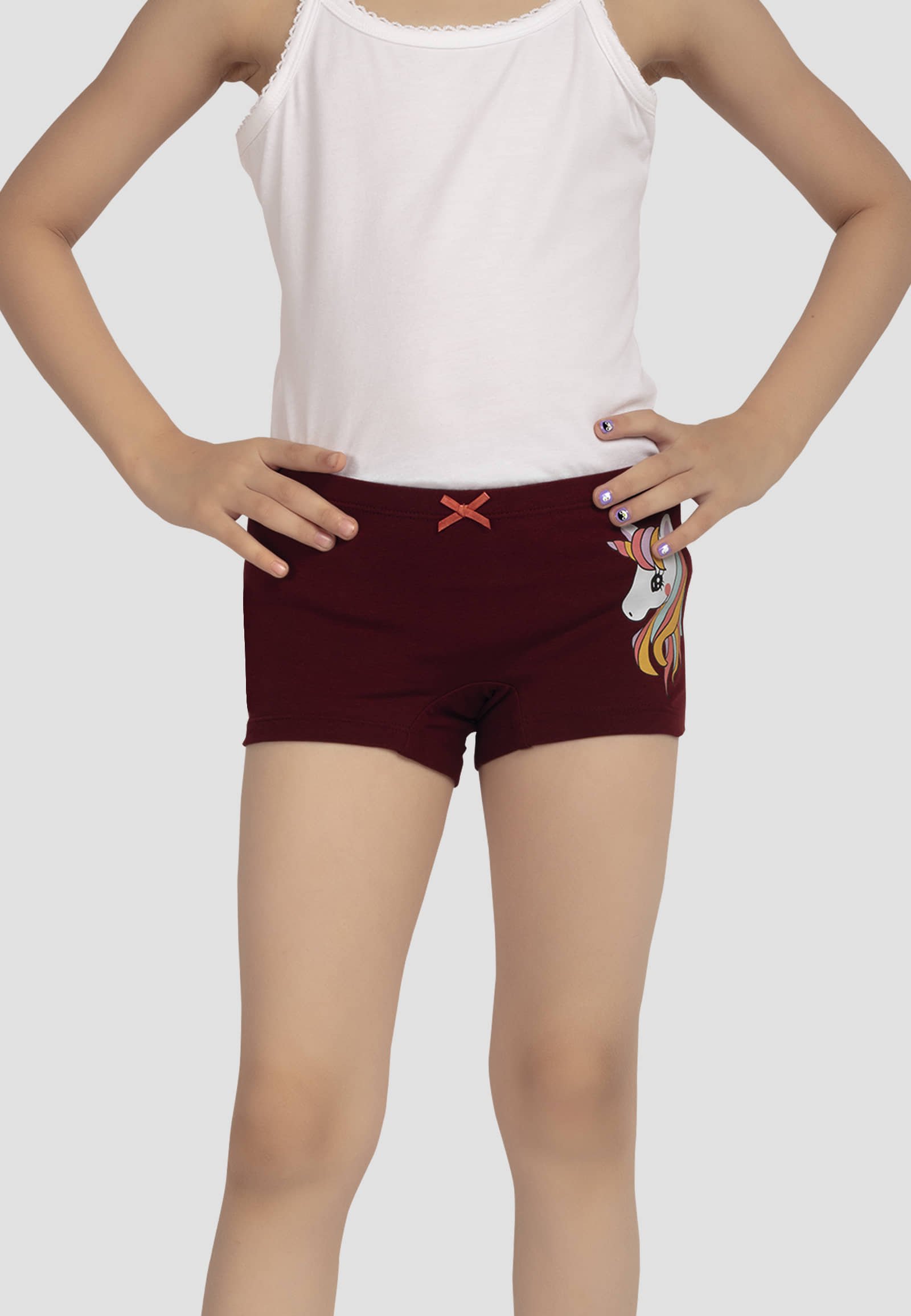 Pack of 3 Cotton Panties For Girls ( Multicolor 3 ) - Image 8