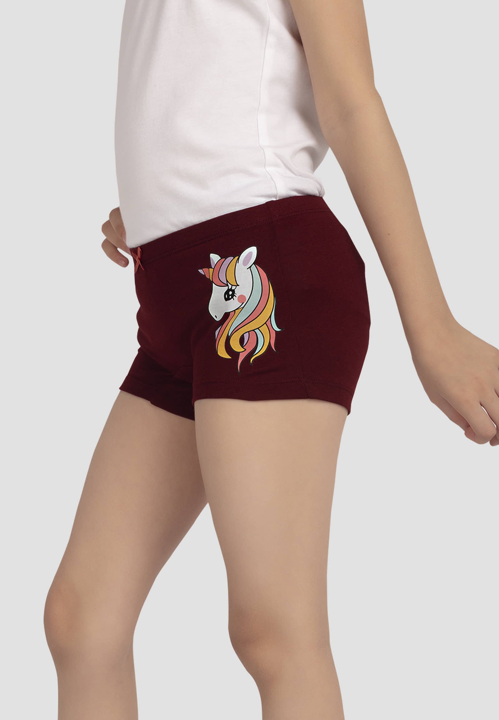 Pack of 3 Cotton Panties For Girls ( Multicolor 3 ) - Image 9