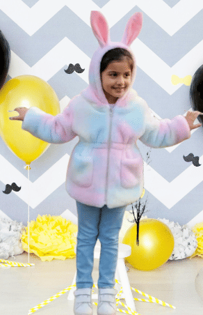 TarrenT HunT Girls Woollen Blend Quilted & Bomber Jacket For ( Pack of 1 , Multicolor ) - Image 2