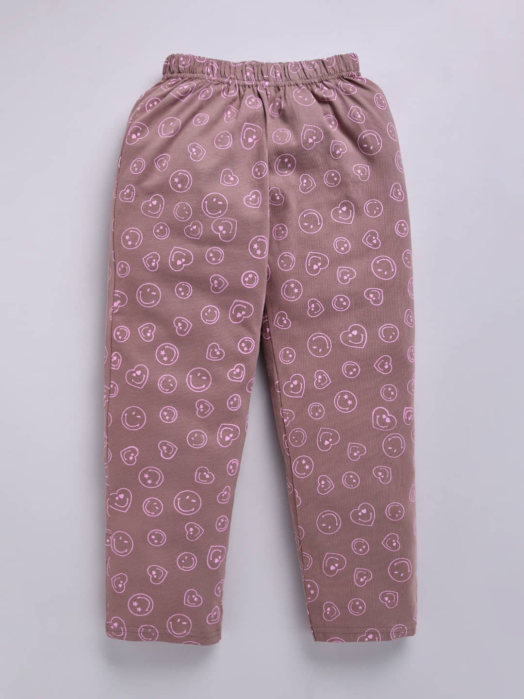 Todd Teen Pack of 1 Girls Cotton Nightsuit Set ( Pink ) - Image 4
