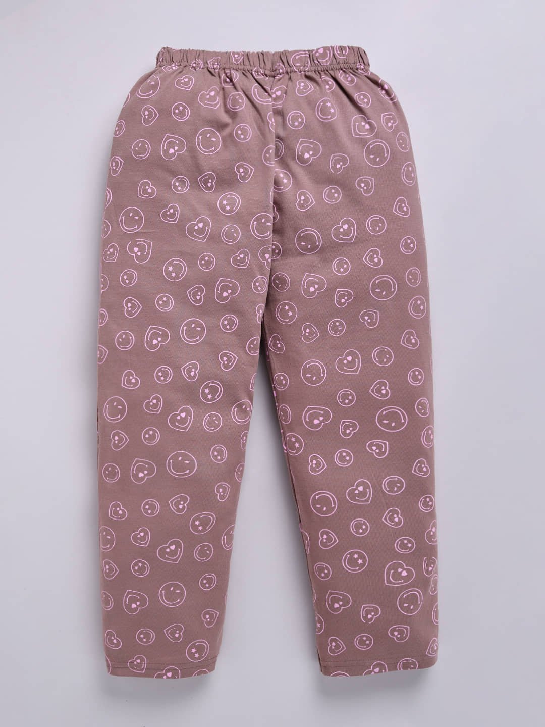 Todd Teen Pack of 1 Girls Cotton Nightsuit Set ( Pink ) - Image 7
