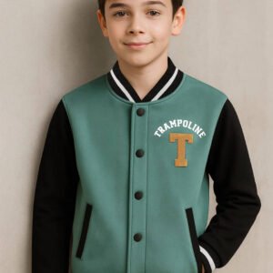 Trampoline Boys Fleece Windcheater Jacket ( Multicolor , Pack of 1 )