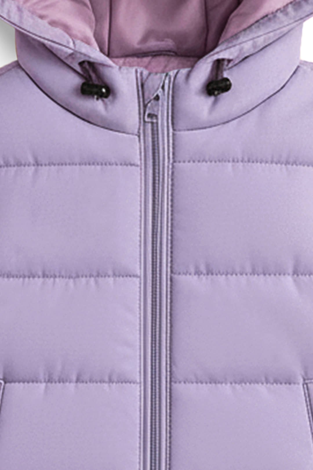Trampoline Girls Polyester Quilted & Bomber Jacket For ( Pack of 1 , Purple ) - Image 3