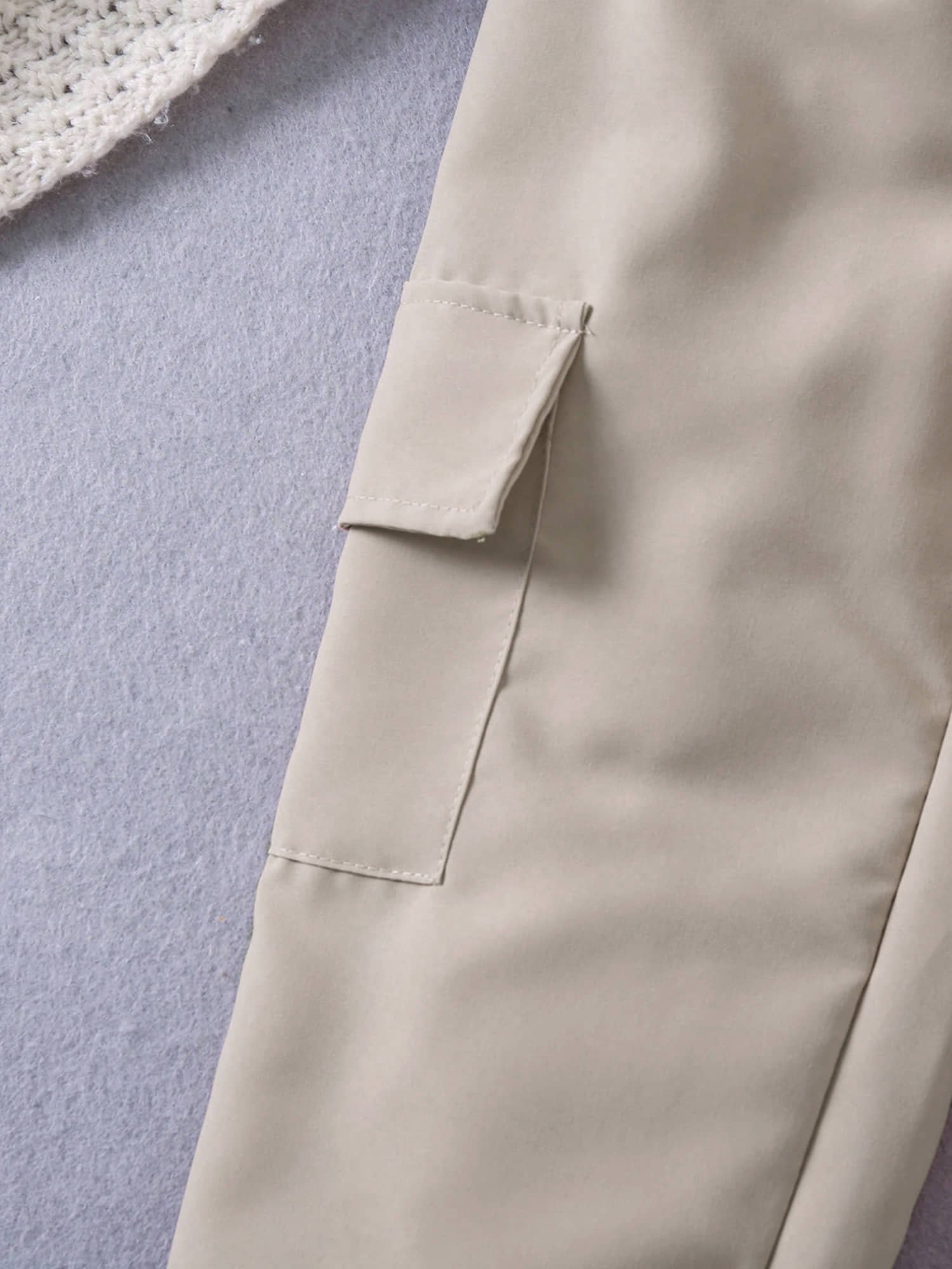 Trampoline Pack of 1 Boys Cotton Cargos ( Beige ) - Image 3