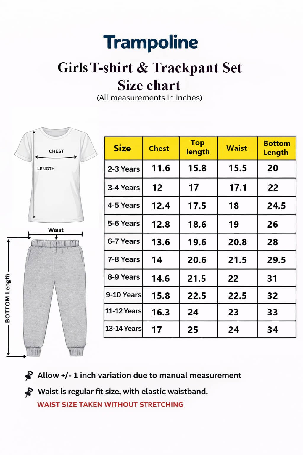 Trampoline Pack of 1 Girls Cotton Blend T-shirt & Cargos ( Pink & White ) - Image 6