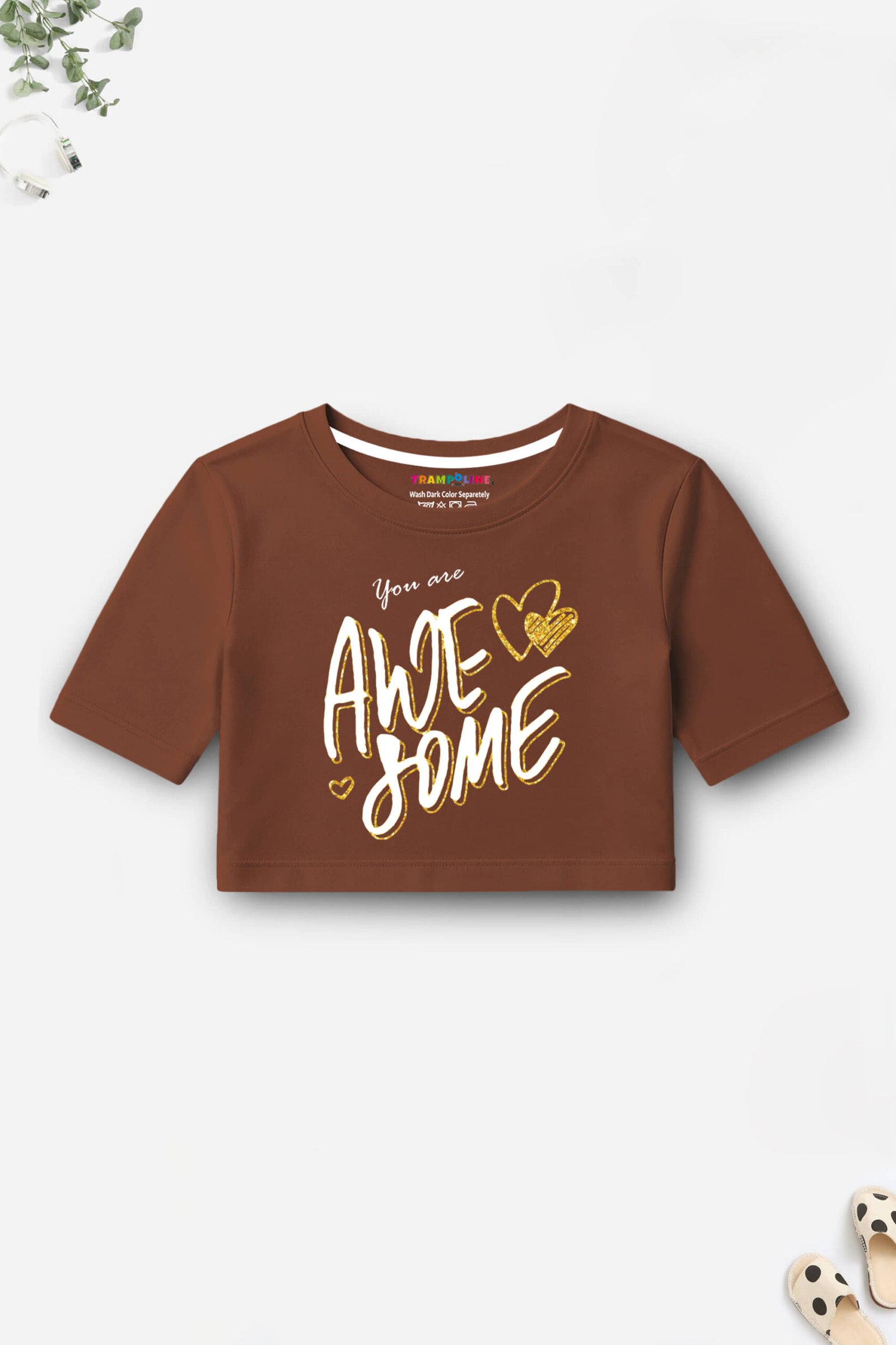 Trampoline Pack of 3 Girls Cotton Blend Top ( Multi ) - Image 3