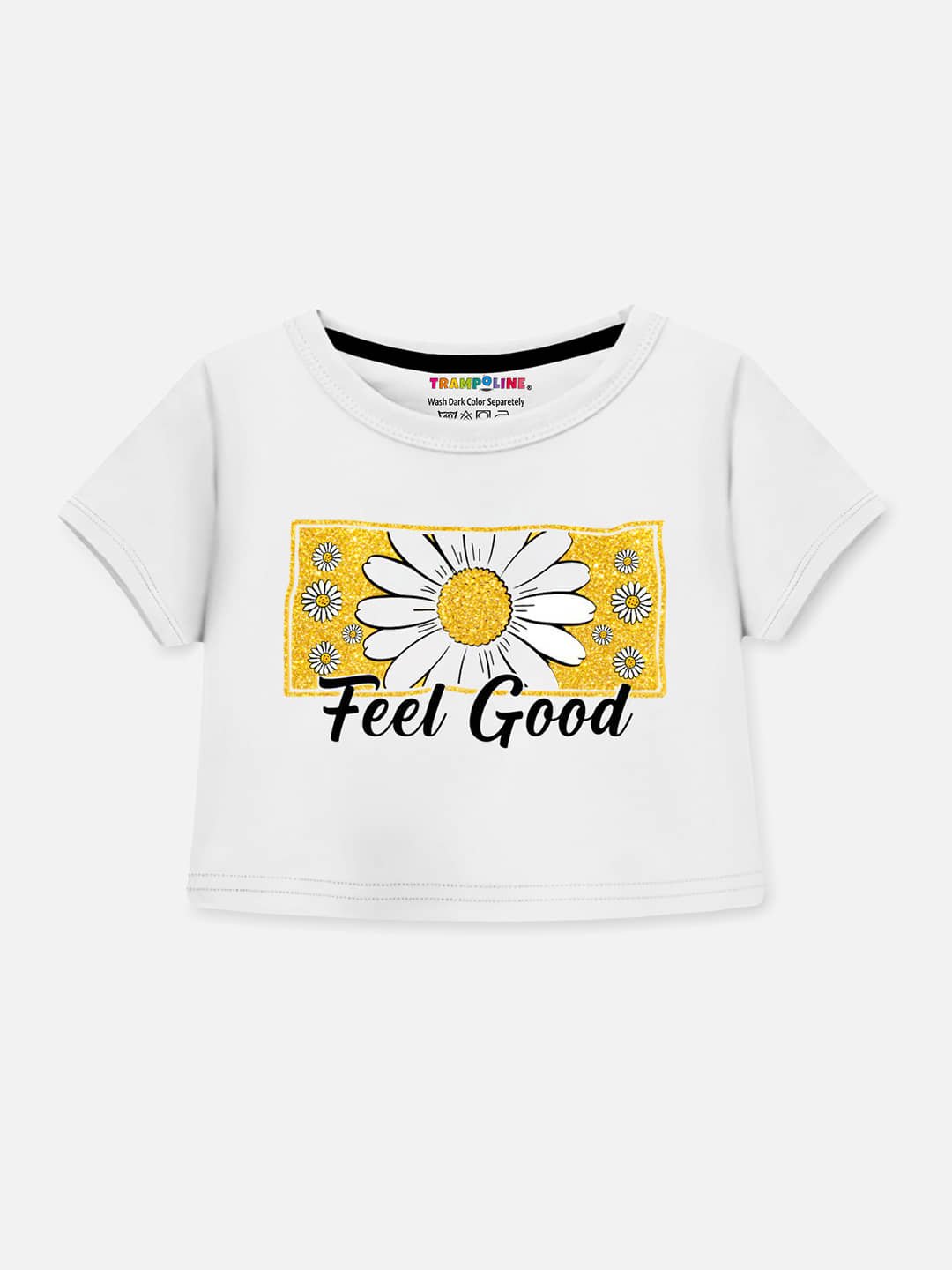Trampoline Pack of 3 Girls Cotton Blend Top ( Multicolor ) - Image 5