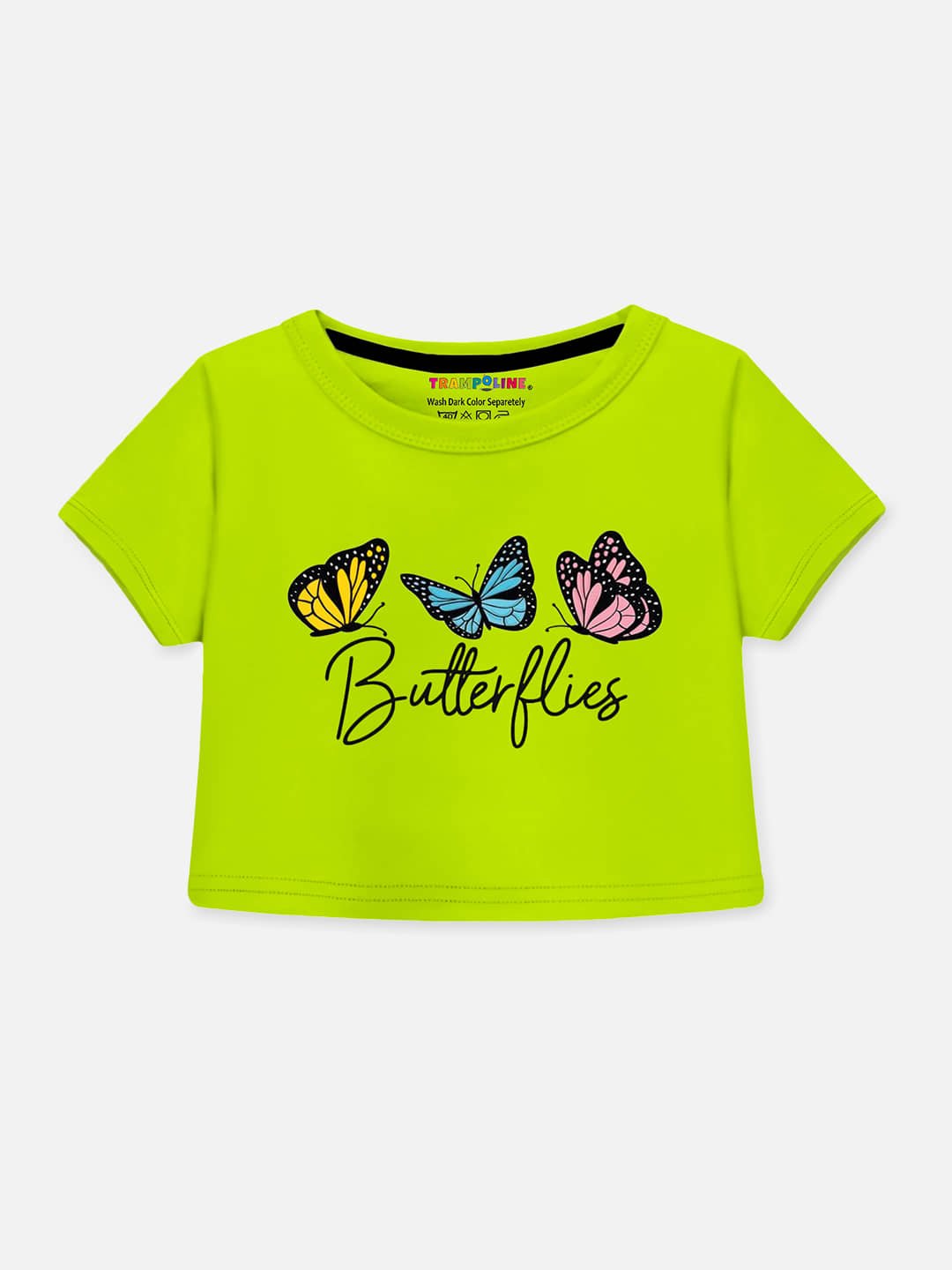 Trampoline Pack of 3 Girls Cotton Blend Top ( Multicolor ) - Image 6