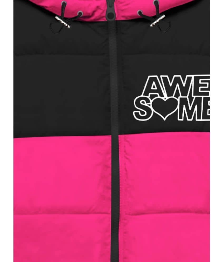 Trampoline Girls Polyester Quilted & Bomber For ( Pack of 1 , Pink ) - Image 3
