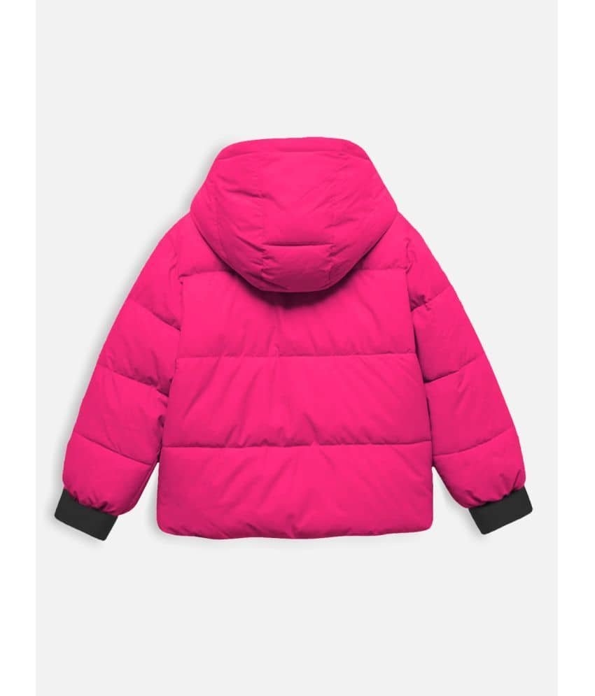 Trampoline Girls Polyester Quilted & Bomber For ( Pack of 1 , Pink ) - Image 2