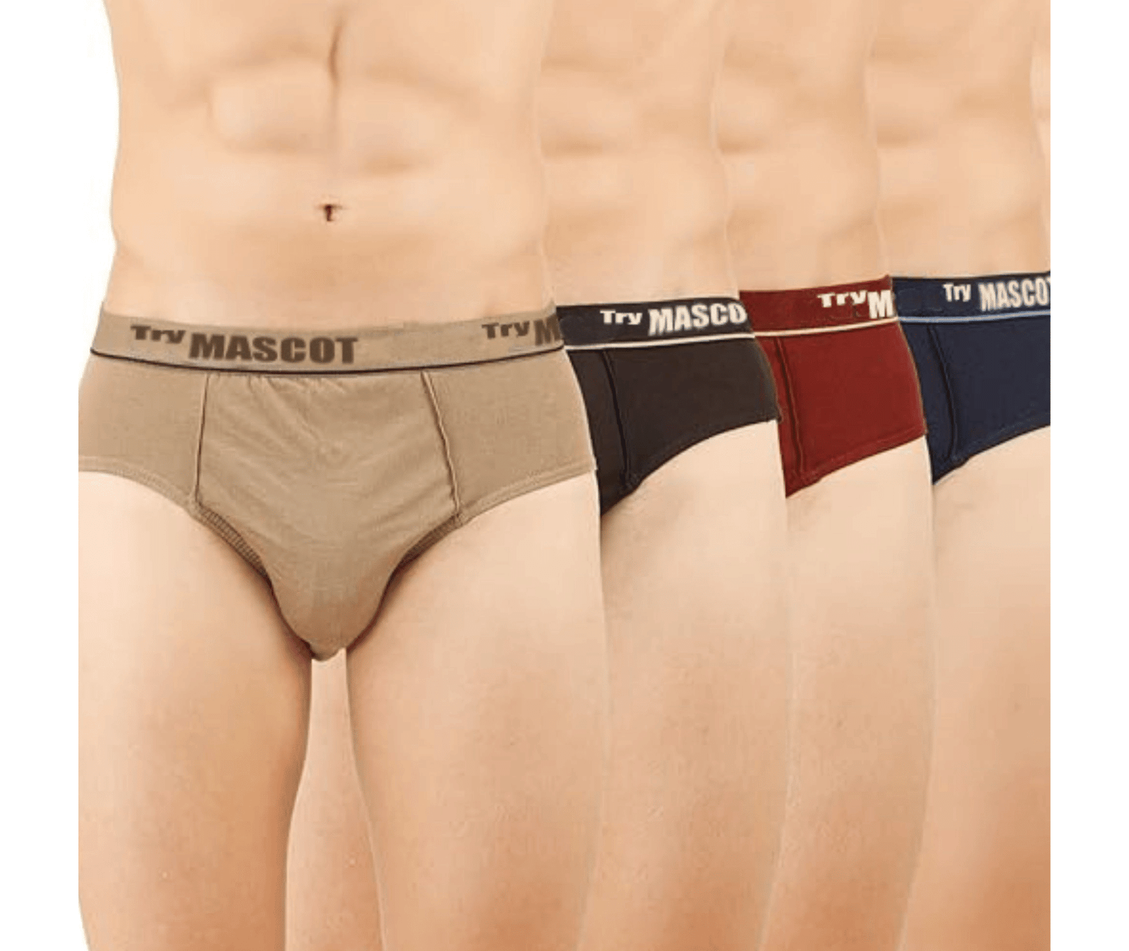 Try Pack of 6 Boys Cotton Briefs ( Navy Blue,Blue,Bronze ) - Image 7