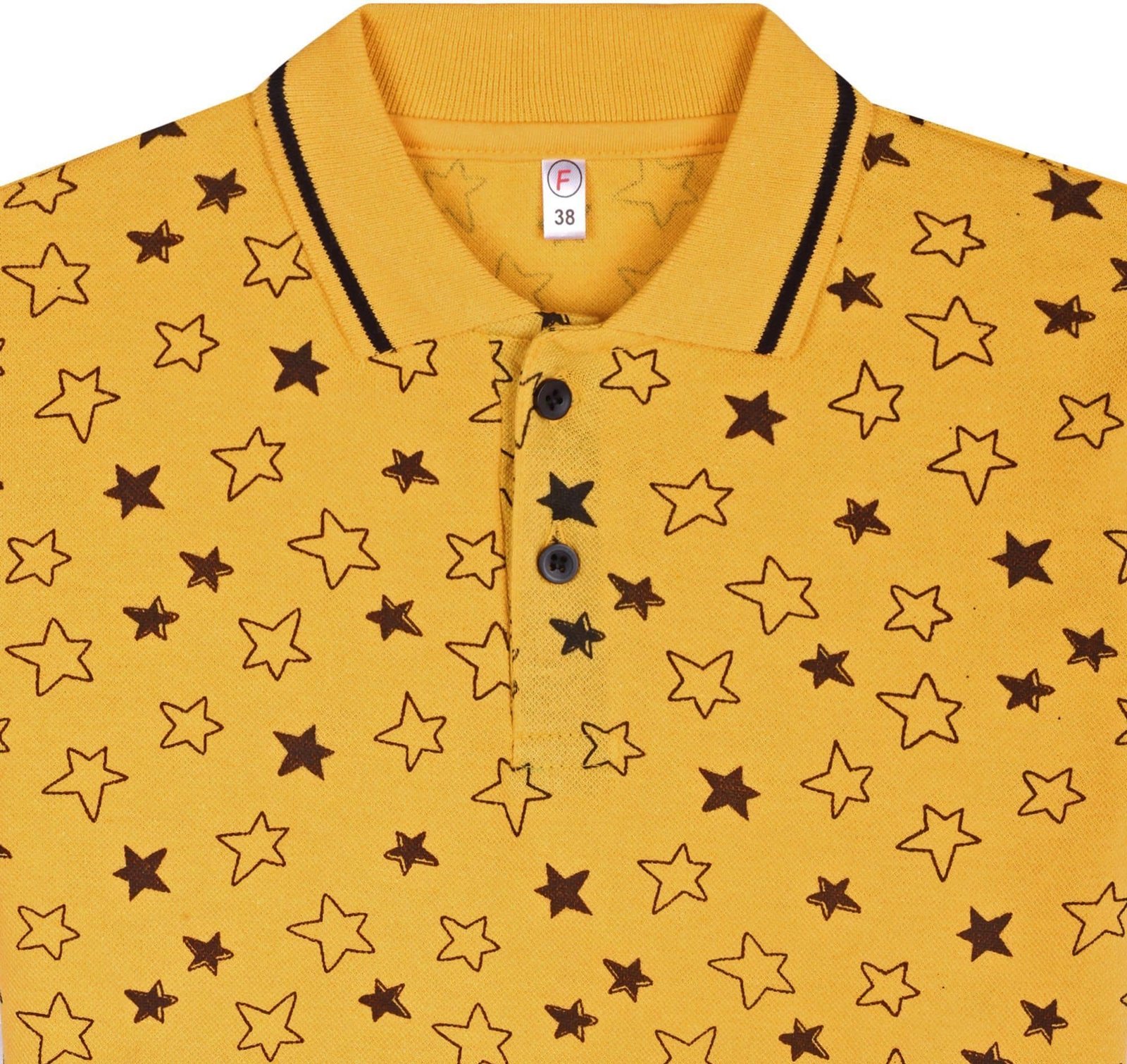 Utible Pack of 2 Baby Boys Cotton Blend Polo T-Shirt ( Multicolor ) - Image 3