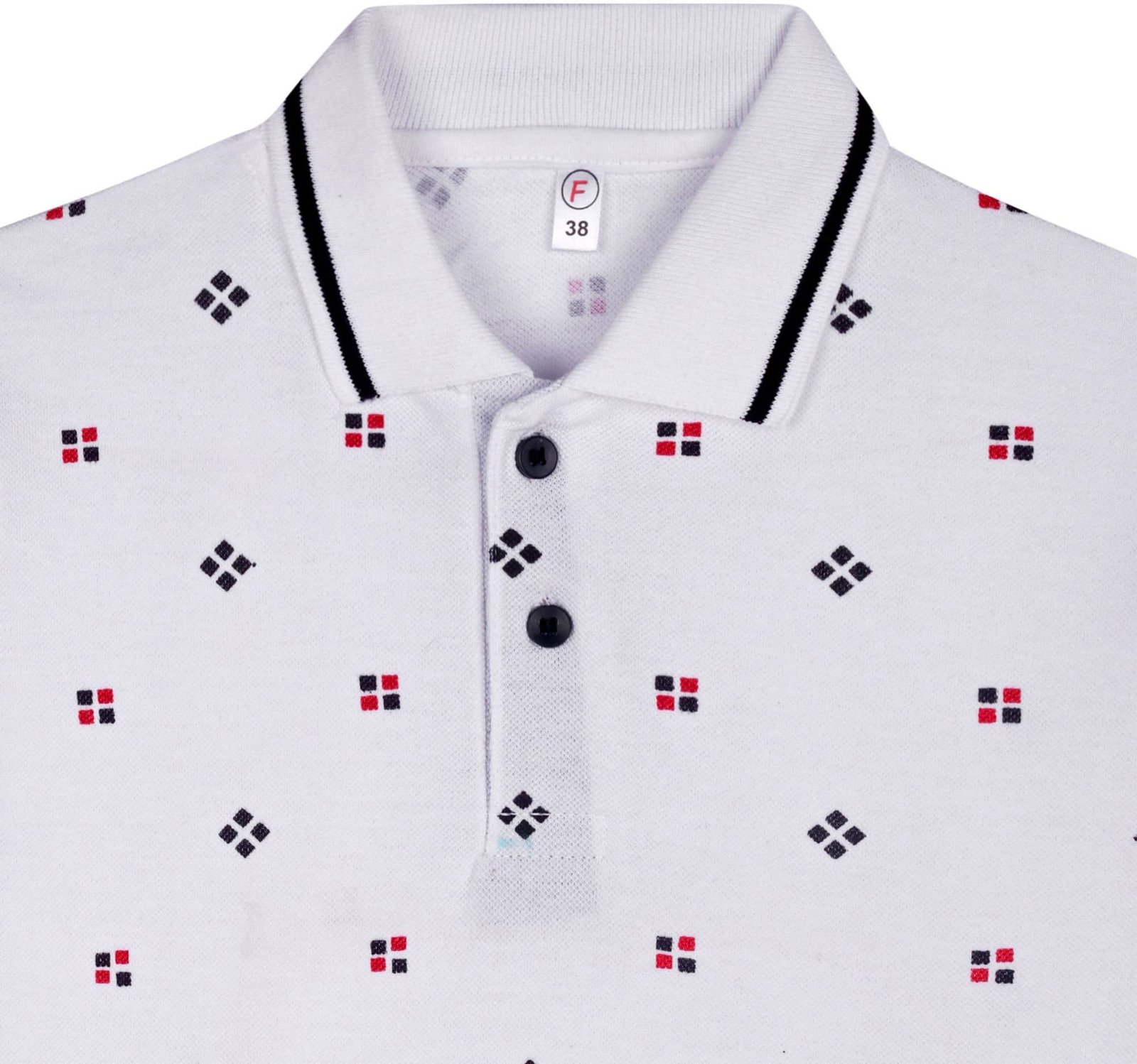 Utible Pack of 2 Boys Cotton Blend Polo T-Shirt ( Multicolor ) - Image 3