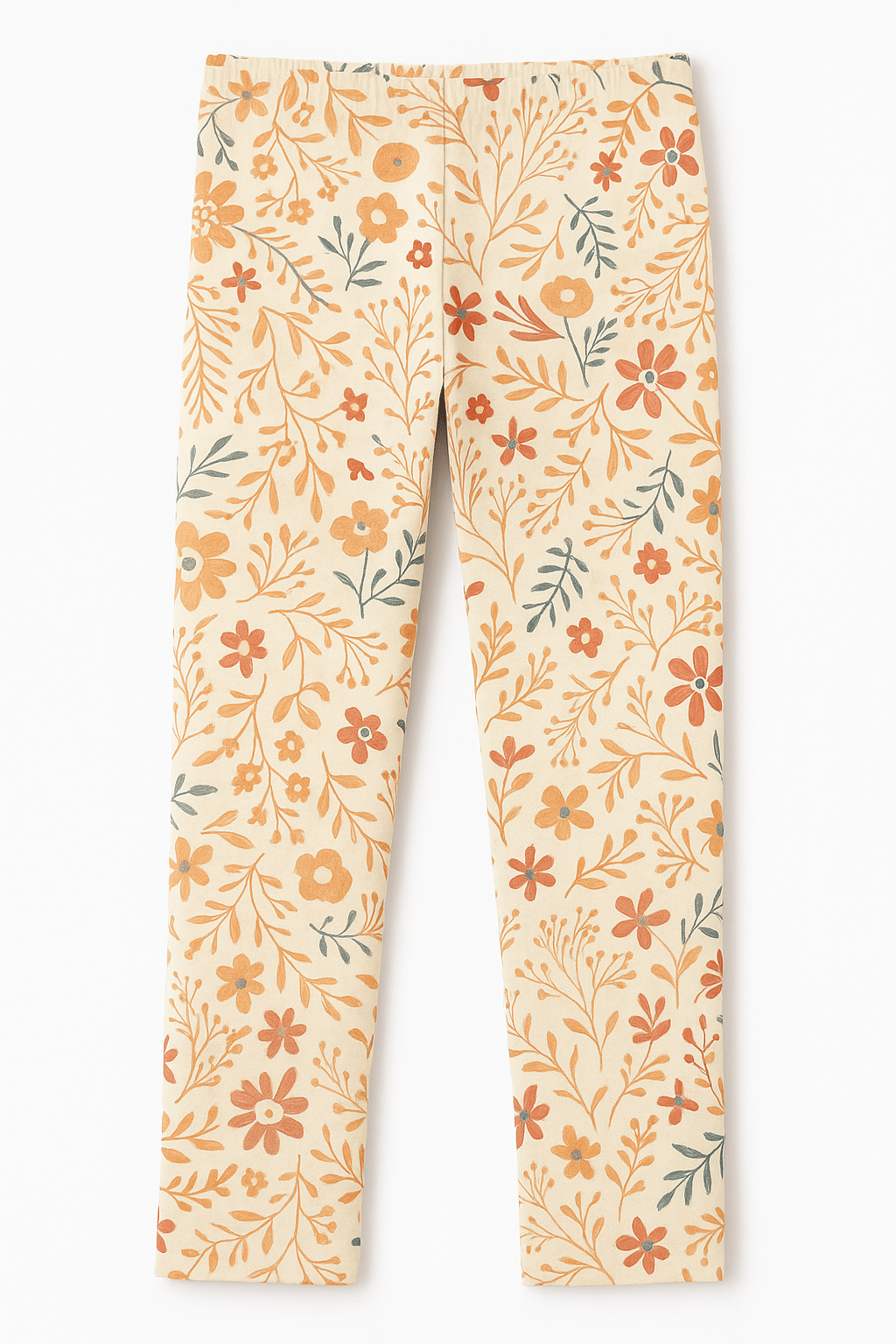Utible Pack of 2 Girls Cotton Legging ( Multicolor ) - Image 2