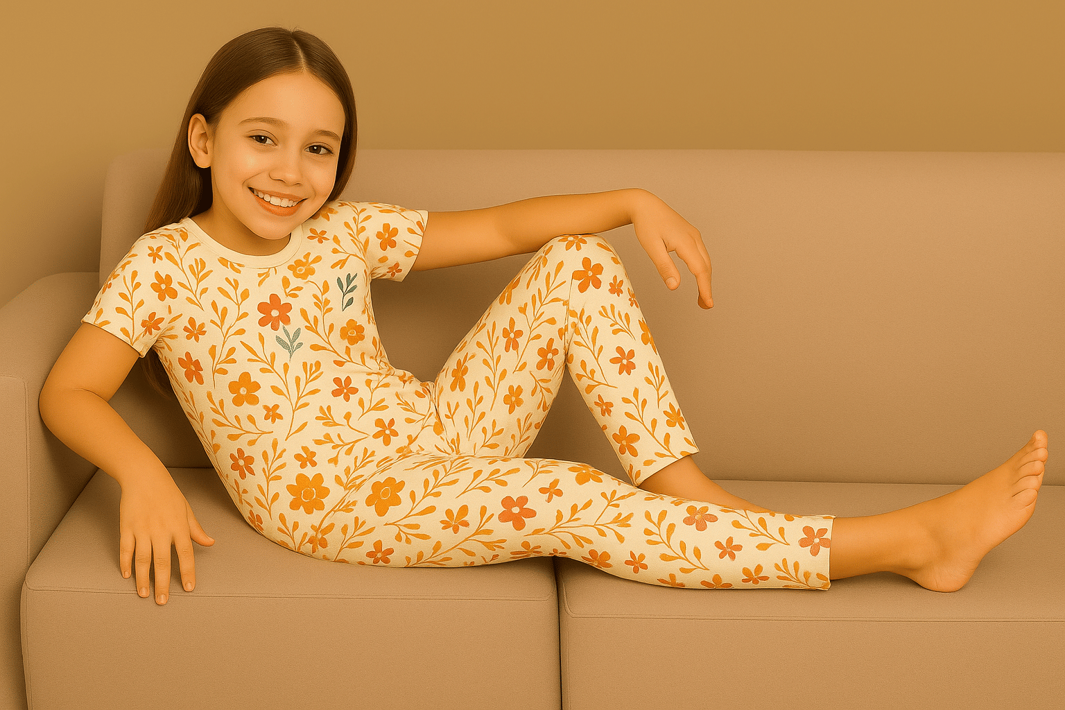 Utible Pack of 2 Girls Cotton Legging ( Multicolor ) - Image 6